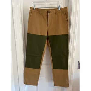 Mifland Mens Colorblock Canvas Trousers